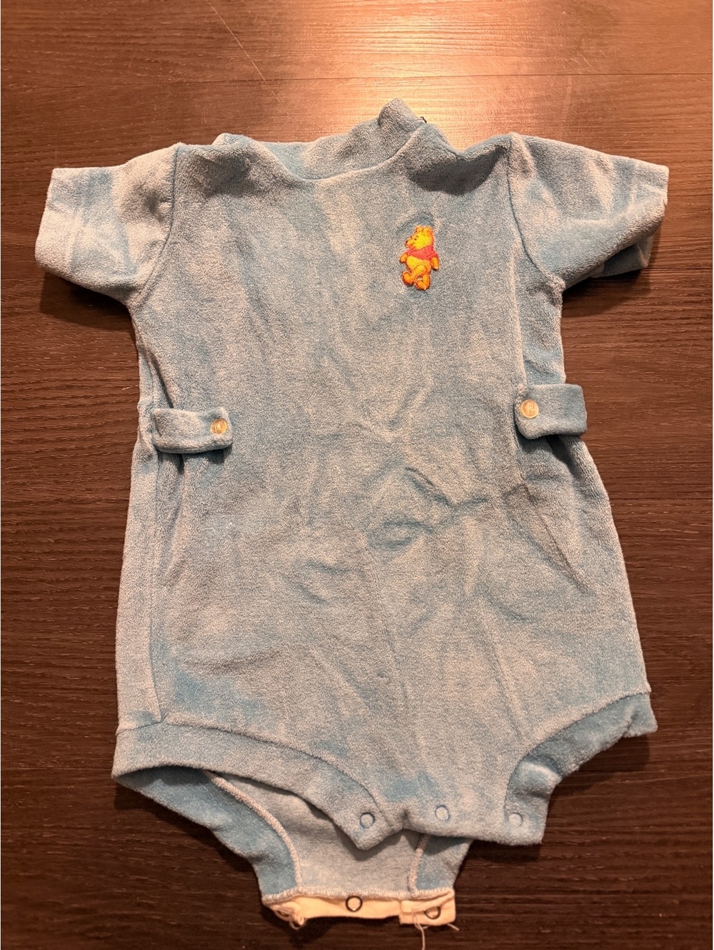 MINT VTG 70s Sears Winnie the Pooh Terry Romper L NWOT